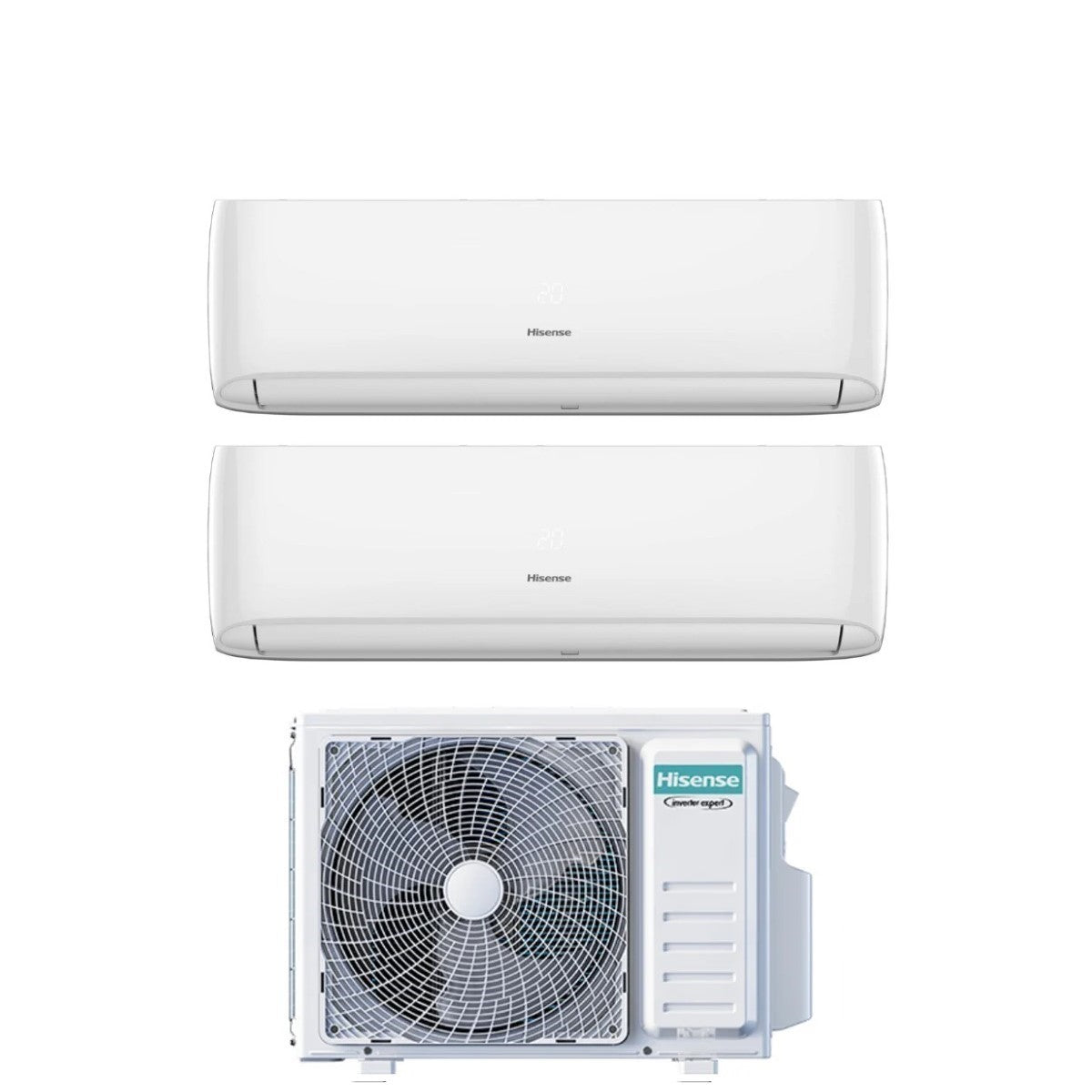 Air conditioner dual-split Hisense Hi-Comfort 9+12 with 2AMW42U4RGC R-32 built-in Wi-Fi