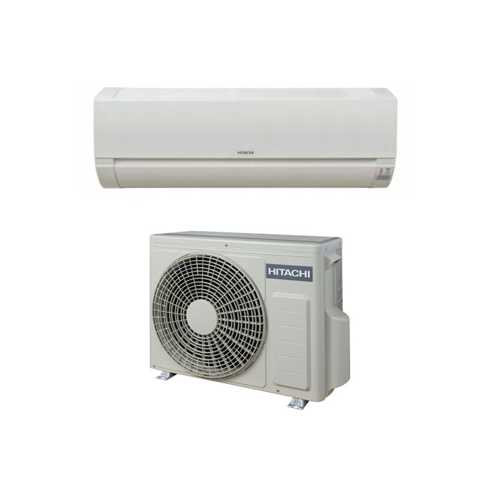 Hitachi Inverter Air Conditioning Dodai Frost Wash Series 9000 Btu RAK-25REF R-32 Wi-Fi Optional - New
