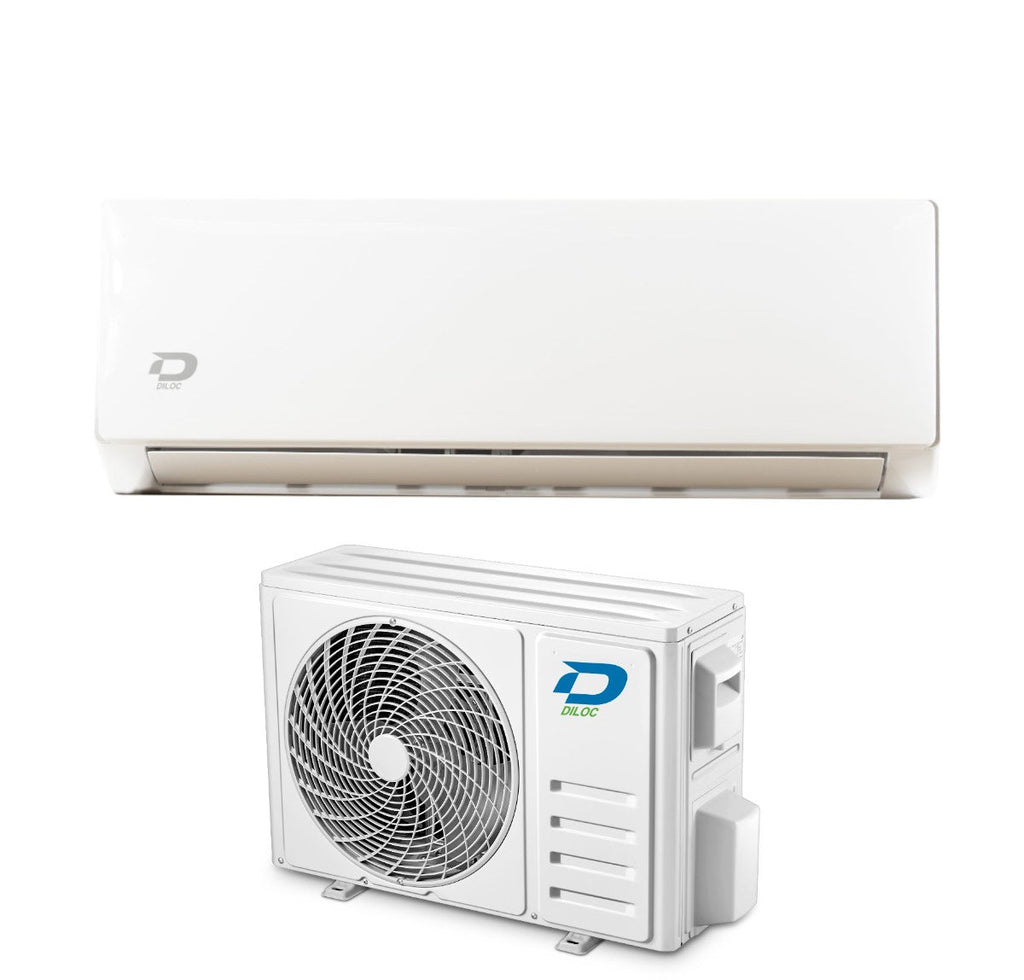 Diloc Inverter Air Conditioner OASI series 9000 Btu D.OASI09 R-32 Wi-Fi Integrated with Alexa Google Home Class A++/A+++