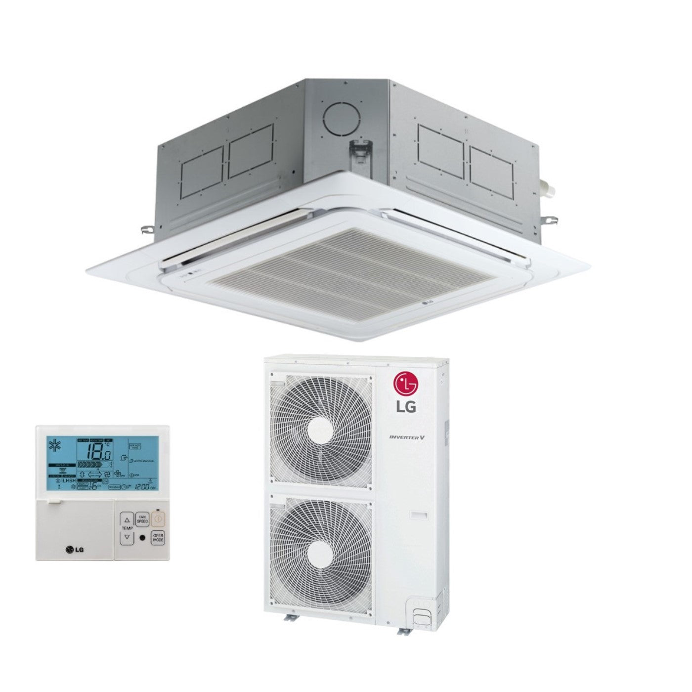 LG 48000 BTU Air Conditioner Inverter R-32 Wi-Fi optional | UT48F