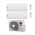 Air conditioner dual-split LG Libero Smart 12+18 with MU3R19 R-32 built-in Wi-Fi
