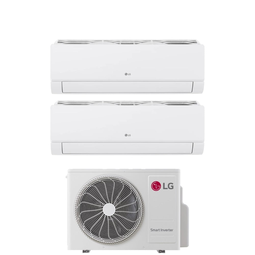 Air conditioner dual-split LG DualCool Libero Smart 7+9 with MU2R15 R-32 built-in Wi-Fi