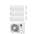 LG Trial Split Inverter Air Conditioner Libero Smart Series 9+12+12 with MU3R21 R-32 9000+12000+12000 Integrated Wi-Fi