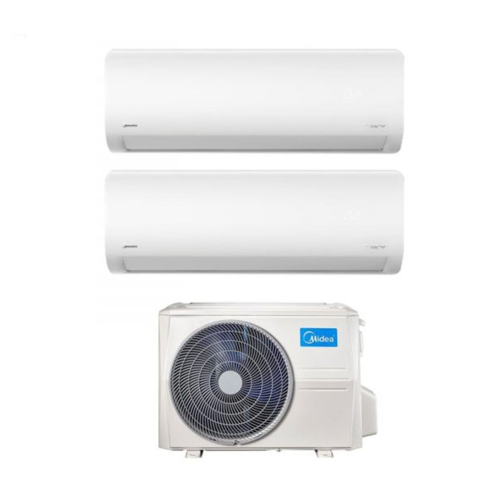 Midea Dual Split Inverter Air Conditioner XTREME 9+9 series with M2OG-14HFN8 R-32 Integrated Wi-Fi 9000+9000 btu - New