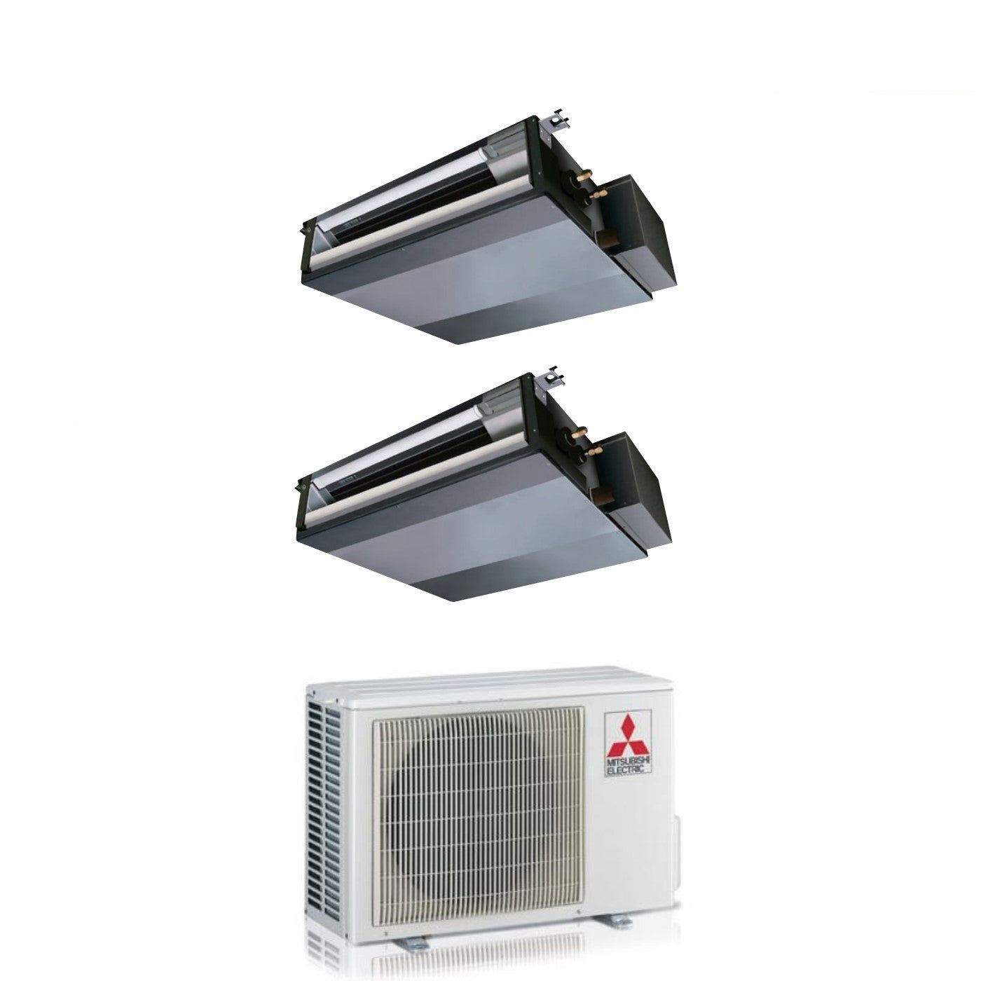 Mitsubishi Electric Dual Inverter Air Conditioning Ductable (Ducted) SEZ-M 9+12 with MXZ-2F42VF R-32 Wi-Fi Optional 9000+12000