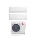 Air conditioner dual-split Mitsubishi Electric MSZ-AY 18+18 MXZ-3F54VF R-32 built-in Wi-Fi
