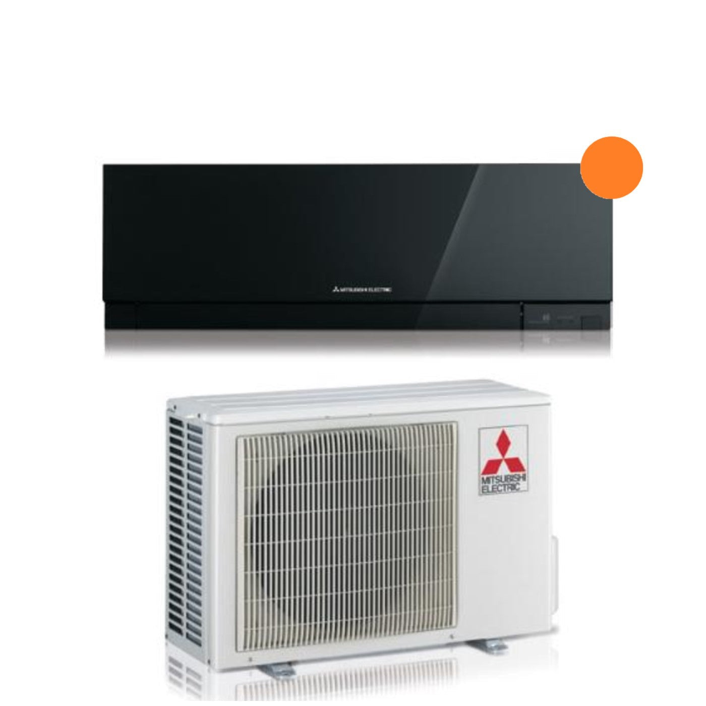Mitsubishi Electric Inverter Air Conditioner Kirigamine ZEN R-32 Black 15000 btu MSZ-EF42VGKB Black Integrated Wi-Fi - (New)