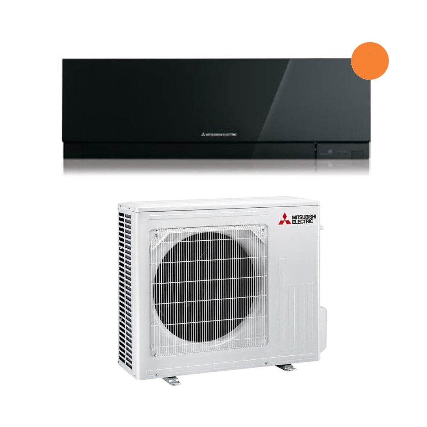 Mitsubishi Electric Inverter Air Conditioner Kirigamine ZEN R-32 Black 18000 btu MSZ-EF50VGKB Black Integrated Wi-Fi - (New)