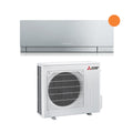Mitsubishi Electric Inverter Air Conditioner Kirigamine ZEN R-32 Silver 18000 btu MSZ-EF50VGKS Silver Integrated Wi-Fi - (New)
