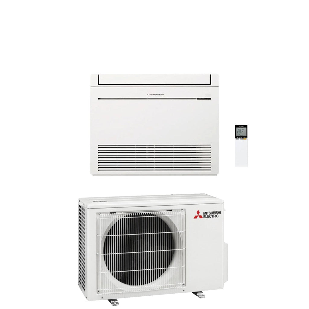 Mitsubishi Electric Inverter Floor Air Conditioner MFZ-KT50 18000 Btu Gas R-32 Wi-Fi Optional NEW