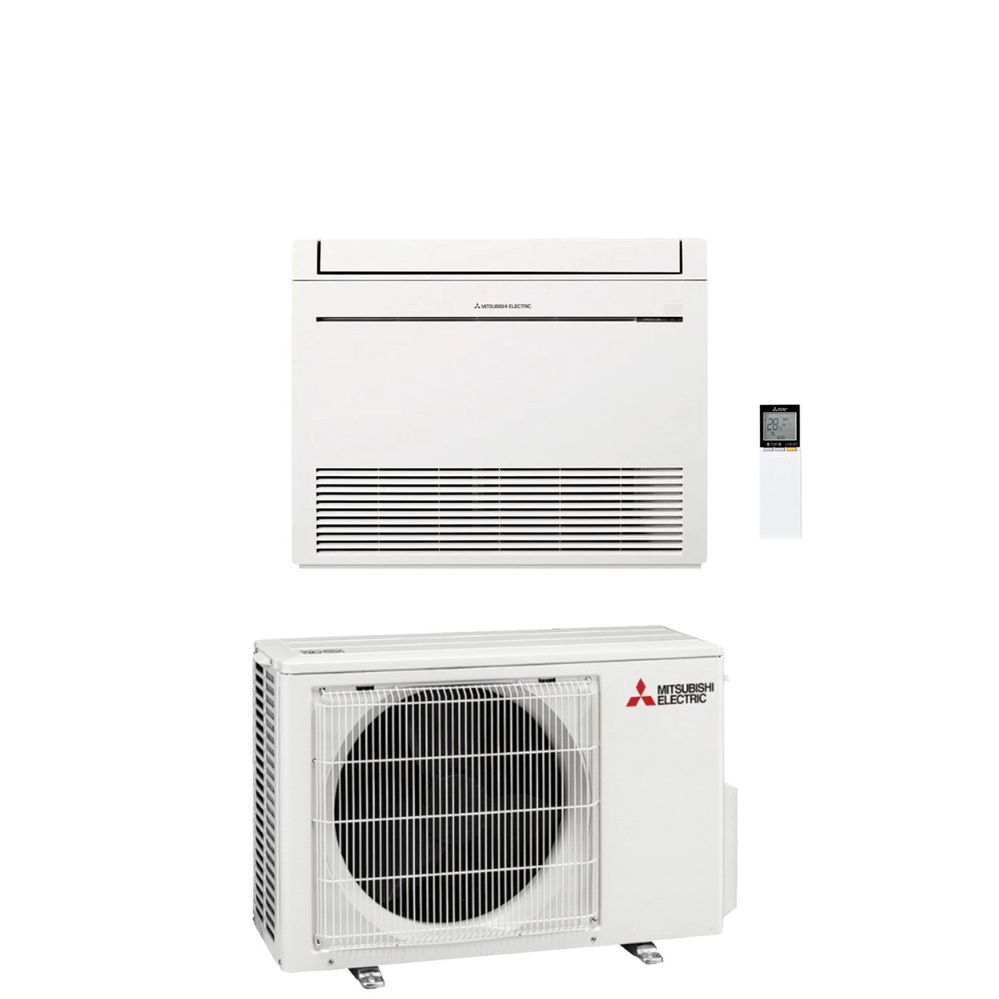 Mitsubishi Electric Inverter Floor Air Conditioner MFZ-KT50 18000 Btu Gas R-32 Wi-Fi Optional NEW