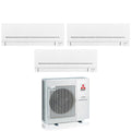 Air conditioner tri-split Mitsubishi Electric Inverter series AP-VGK 9+9+15 with MXZ-4F80VF R-32 built-in Wi-Fi 9000+9000+15000