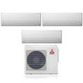 Air conditioner tri-split Mitsubishi Electric MSZ-BT 12+12+12 with MXZ-3F68VF built-in Wi-Fi