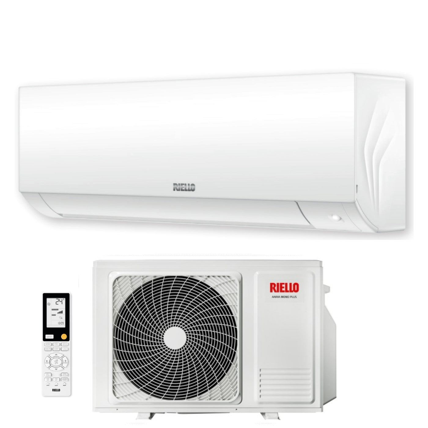 RIELLO INVERTER AIR CONDITIONER AARIA MONO PLUS series 18000 BTU AMW50 PLUS R32 Wi-Fi OPTIONAL