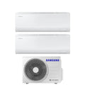 Samsung Dual Split Inverter Air Conditioner CEBU 7+18 series with AJ068TXJ3KG R-32 Integrated Wi-Fi 7000+18000 - New