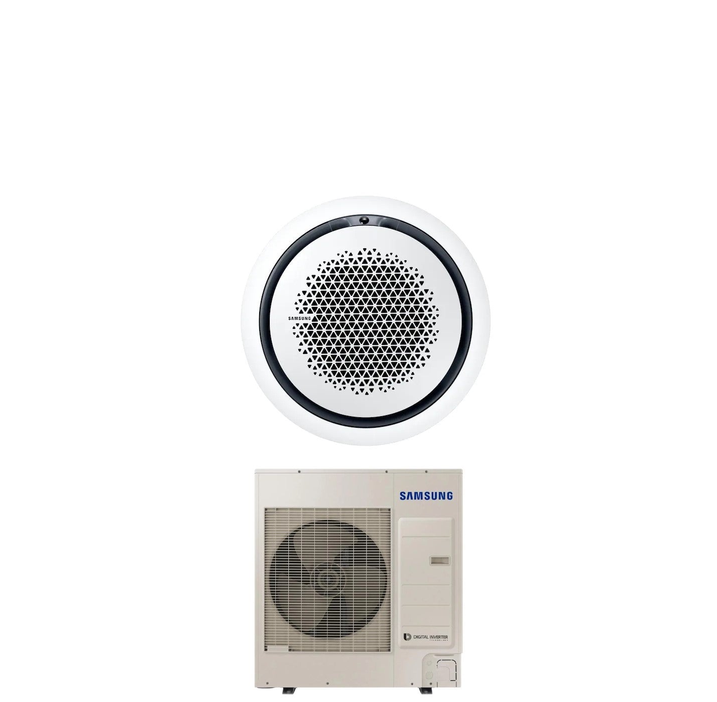 Samsung Inverter Air Conditioning Cassette 360° 42000 Btu AC120RN4PKG/EU Single Phase R-32 Wi-Fi Optional Various Panels Available
