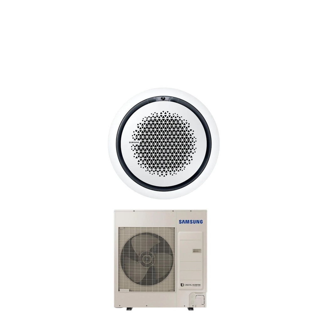 Air conditioner Samsung Inverter Cassetta 360° 48000 Btu AC140RN4PKG/EU Trifase R-32 optional Wi-Fi Vari Pannelli Disponibili