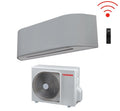 Toshiba Inverter Air Conditioner HAORI series 16000 (15000) btu R-32 RAS-B16N4KVRG-E Integrated Wi-Fi A++ Light Grey/Dark Gray - NEW Light Gray Dark Gray