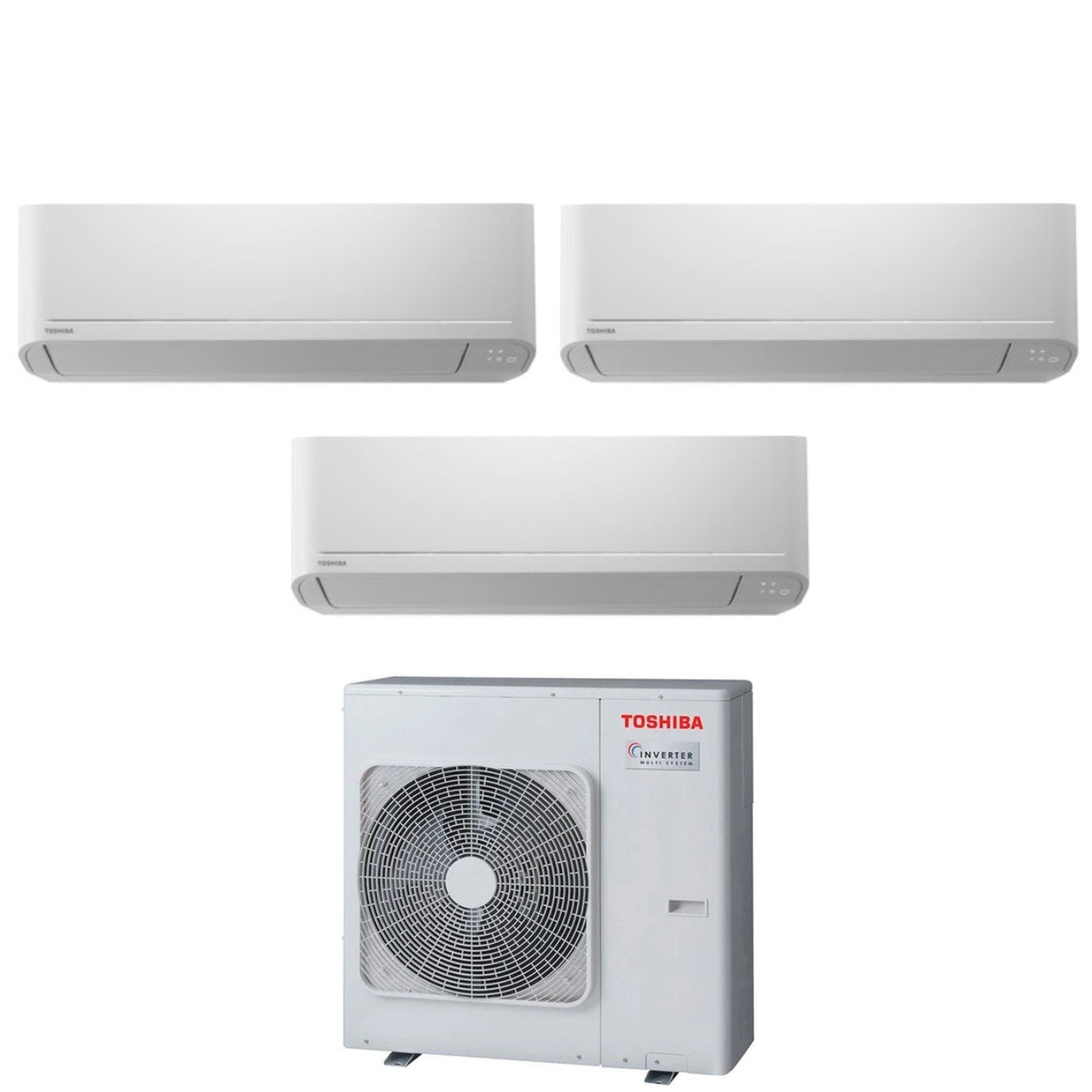 Toshiba Trial Split Inverter Air Conditioner SEIYA series 13+13+13 (12+12+12) RAS-3M26U2AVG-E R-32 Wi-Fi Optional 13000+13000+13000 (12000+12000+12000)