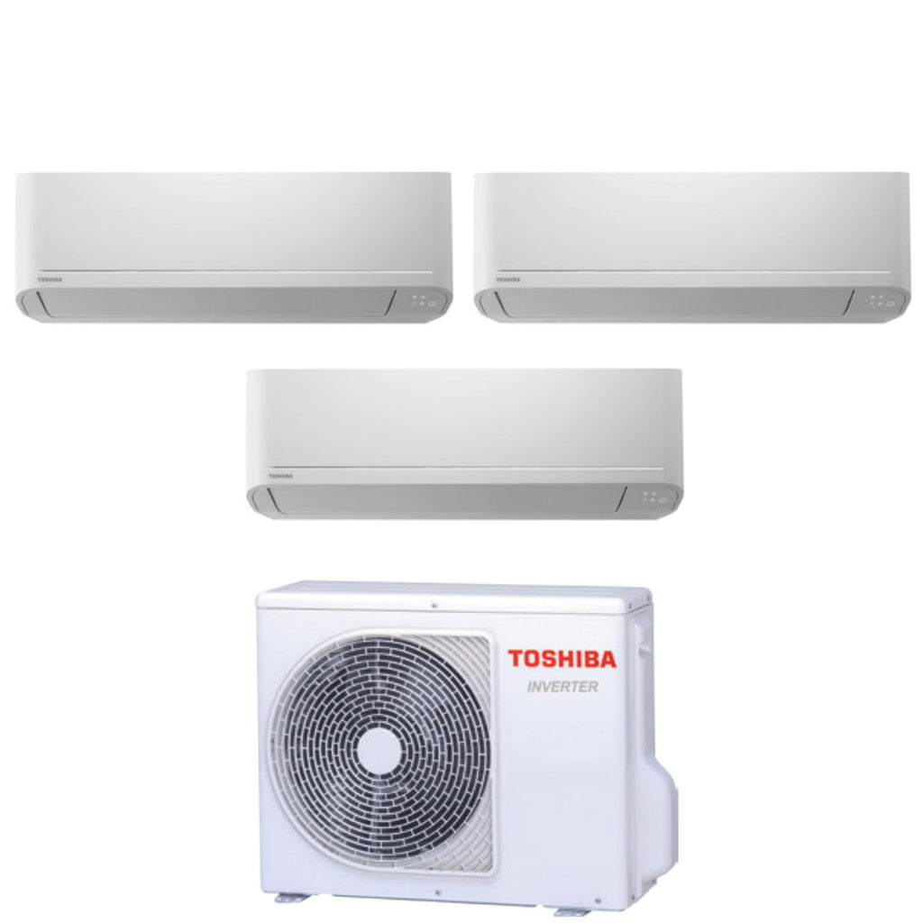 Air conditioner tri-split Toshiba Inverter series SEIYA 7+7+7 RAS-3M18U2AVG-E R-32 optional Wi-Fi 7000+7000+7000
