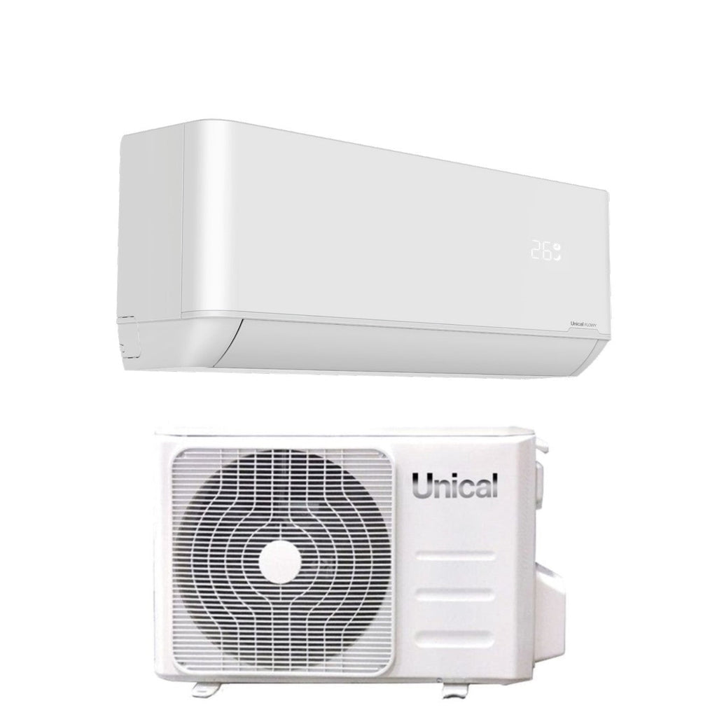 Unical Inverter Air Conditioner FLOWY series 12000 Btu FLWY 12H R-32 Wi-Fi Optional Class A++/A+