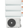 Air conditioner tri-split Clivet Inverter EZCool 9000+9000+12000 btu with MU2-Y79M optional Wi-Fi 9+9+12