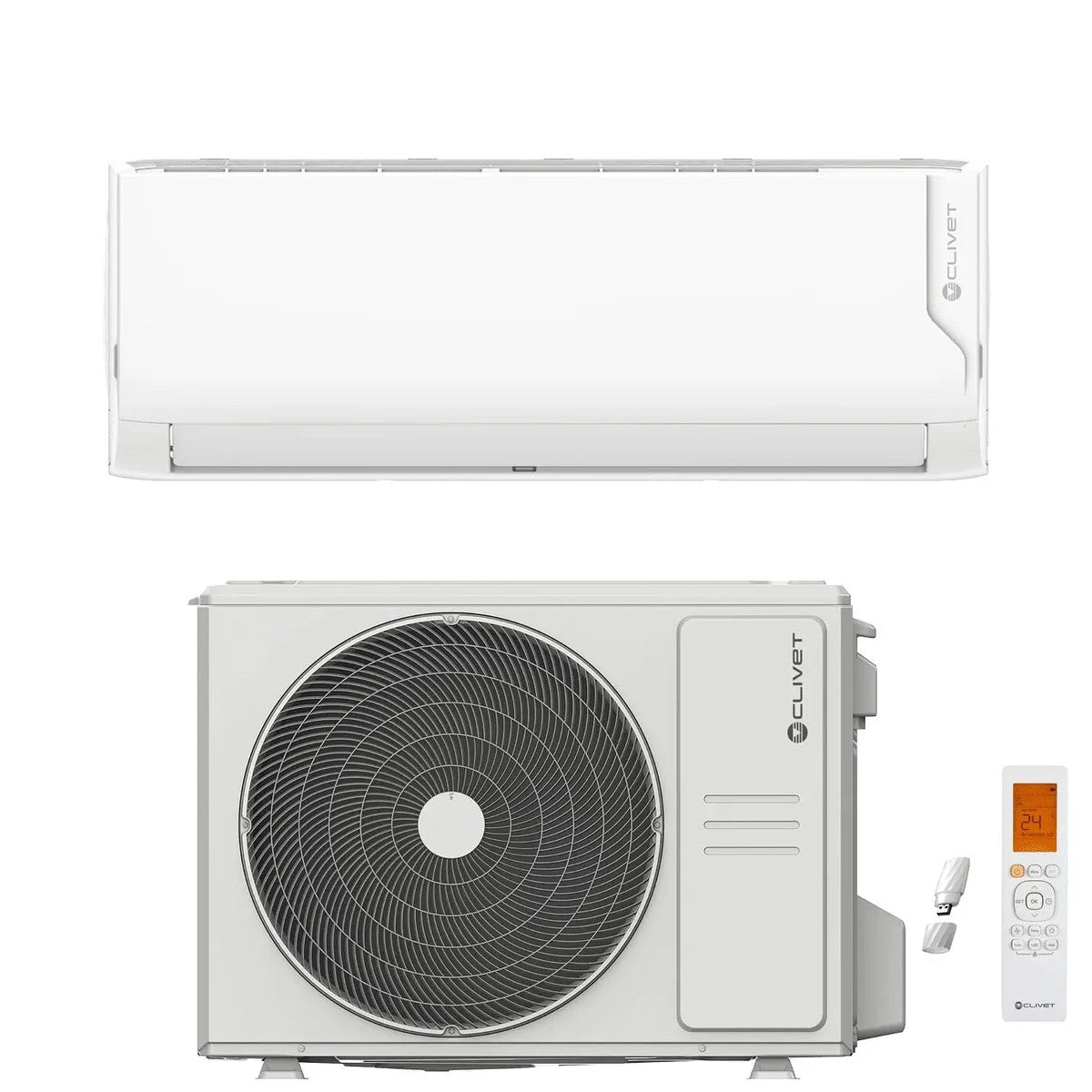 Condizionatore Clivet Cristallo2 24000 Btu IMA1-Y 70M R-32 Wi-Fi Integrato