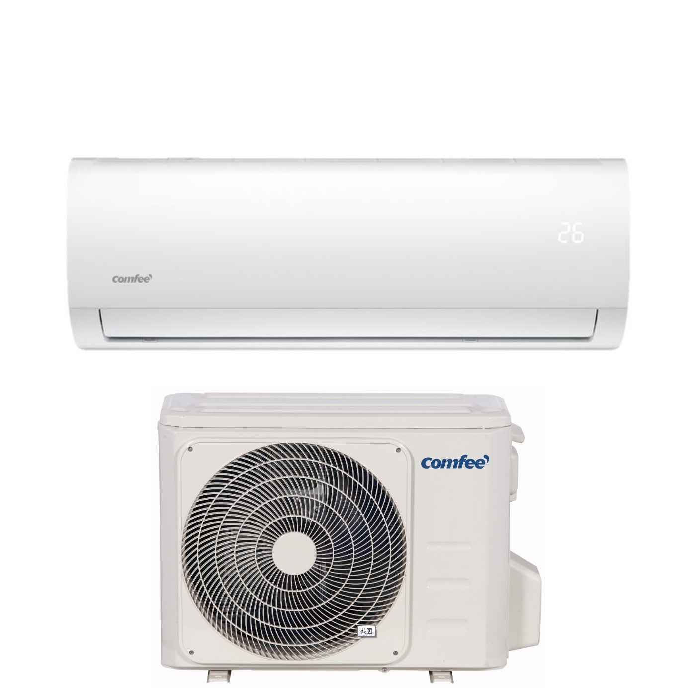 Comfee Inverter Air Conditioner CF 12000 Bu series CF-CFW12A R-32 Wi-Fi Optional Class A++/A+