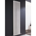 Complete battery Radiator Tubular steel radiator Cordivari Ardesia 3 Columns from 3 to 20 elements h 1800 mm center distance 1744 mm caps and reductions included 20 elements h. 1800