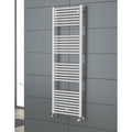 Cordivari Towel Warmer Radiator Model LISA 22 in White Painted Steel - Available in Various Sizes