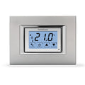 Chronothermostat Fantini Cosmi CH123TS built-in electronic touchscreen thermostat with colored covers