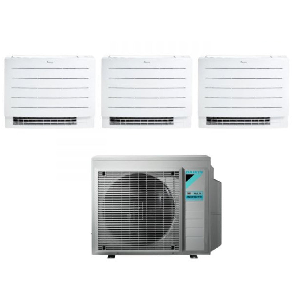 Air conditioner tri-split Daikin a Pavimento series PERFERA FVXM-A 7+7+7 with 3MXM52N R-32 built-in Wi-Fi 7000+7000+7000 Con Telecomando ad Infrarossi Incluso Garanzia Italiana - Novità