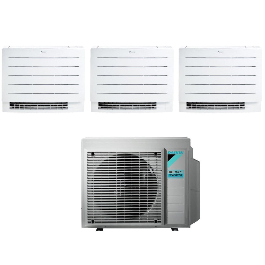 Daikin Trial Split Floor Air Conditioner PERFERA FVXM-A 7+9+9 series with 3MXM52N R-32 Integrated Wi-Fi 7000+9000+9000 With Infrared Remote Control Included Italian Warranty - New