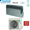 Air conditioner Daikin Bluevolution a Pavimento ad built-in Mini Sky 18000 Btu FNA50A9 R-32 optional Wi-Fi