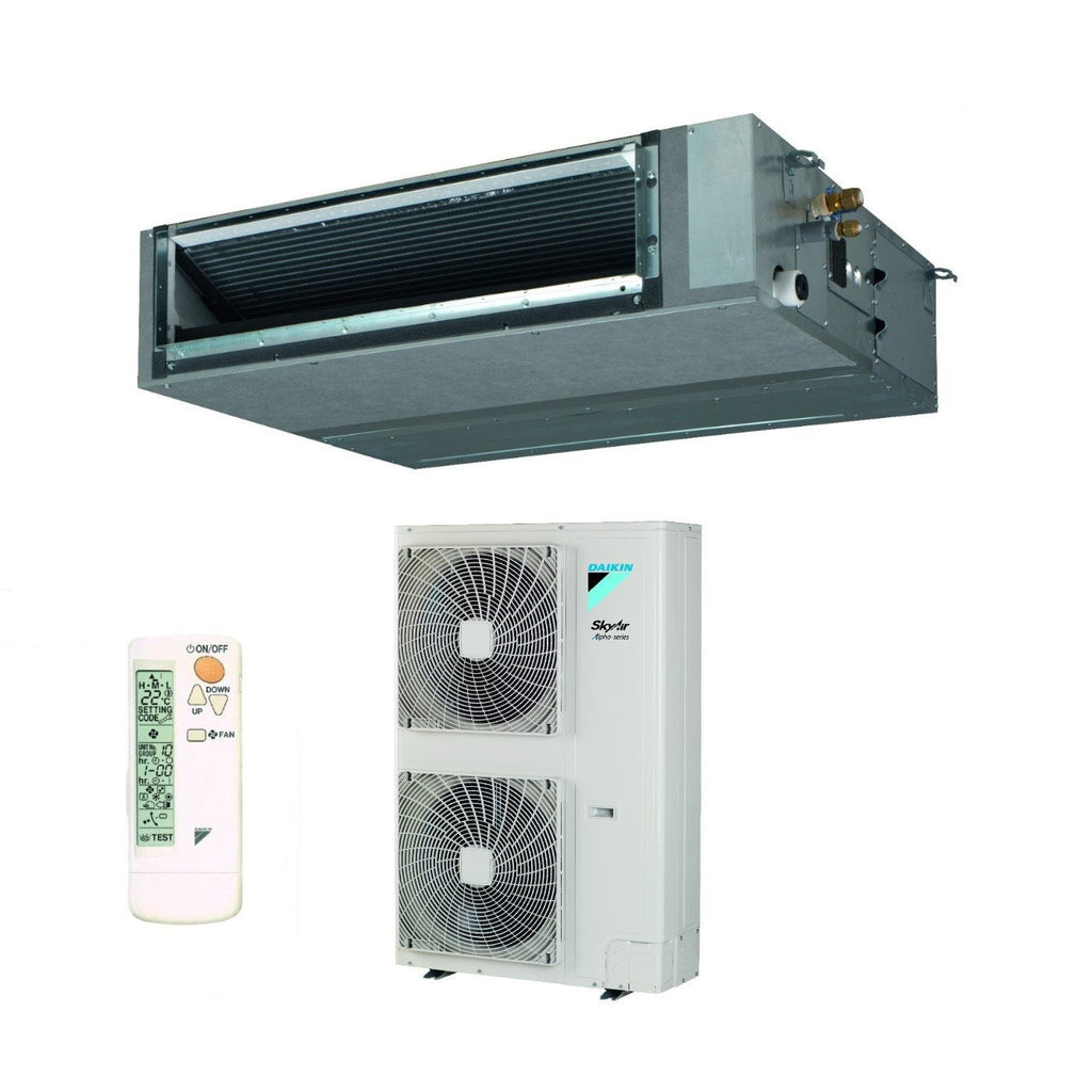 Daikin Bluevolution Ducted Air Conditioner Medium Pressure 36000 Btu FBA100A + RZAG100NV1 Single Phase R-32 Wi-Fi Optional with Wired Control