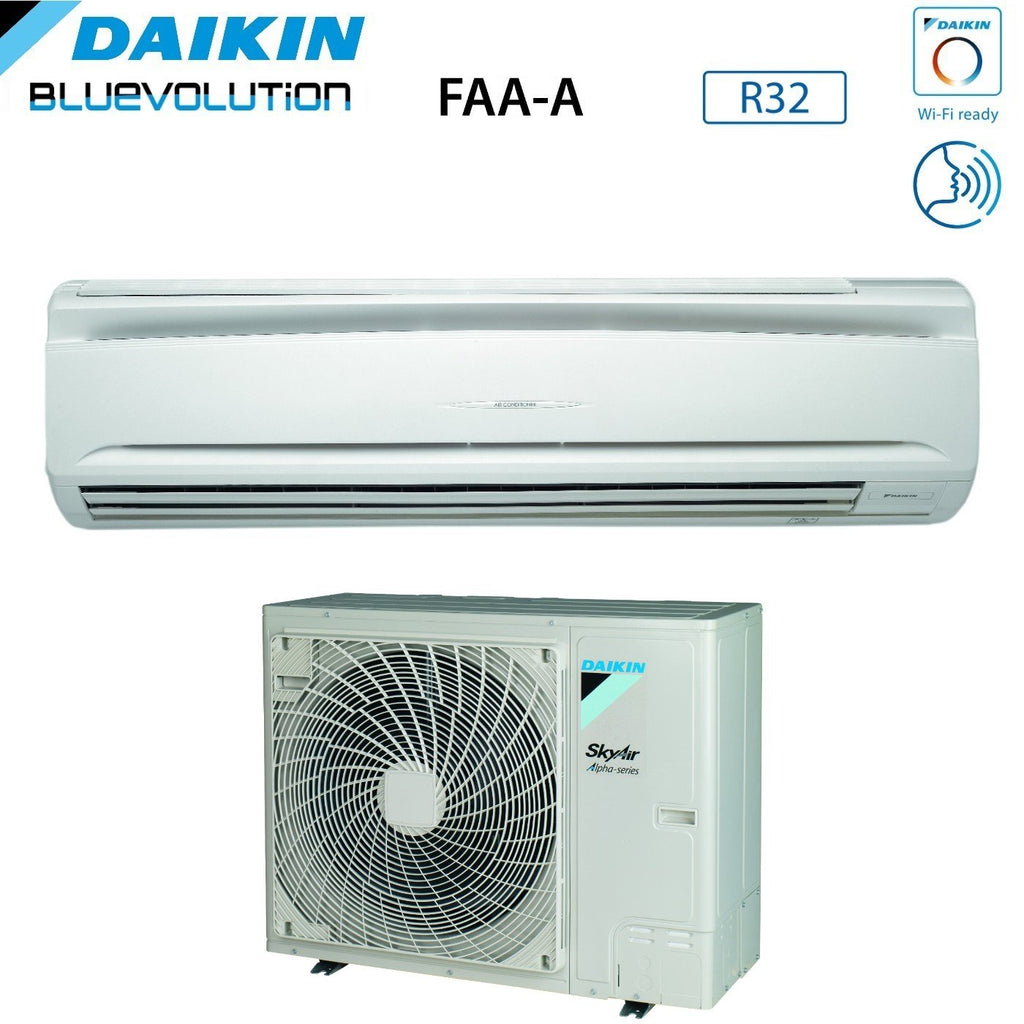 Daikin Bluevolution Air Conditioner SkyAir Active-Series Inverter FAA-A series 36000 Btu FAA100A + RZAG100NV1 R-32 Wi-Fi Optional class A++/A+