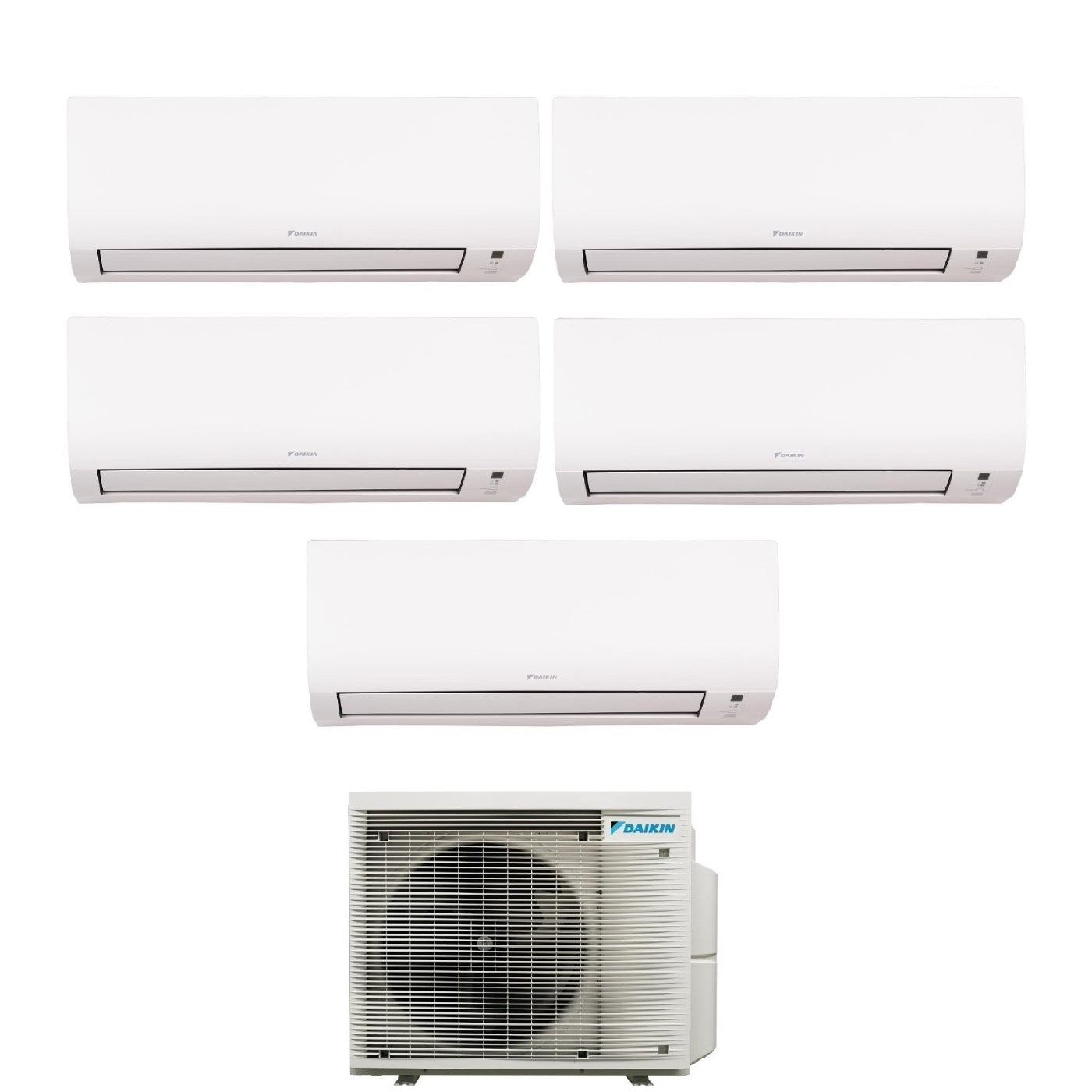 Daikin Comfora Penta Split airconditioner 5x FTXP25N9 + 5MXM90A