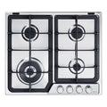 Piano Cottura Gas De Longhi Pfi 46 Gh Professional 4 Fuochi (L60xP51) Inox