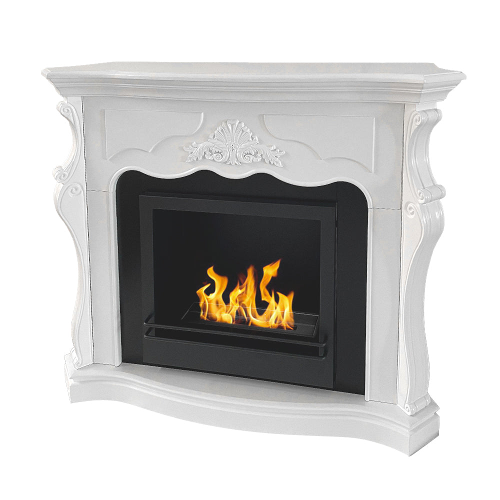 Divina Fire PARIGI bio-ethanolhaard wit