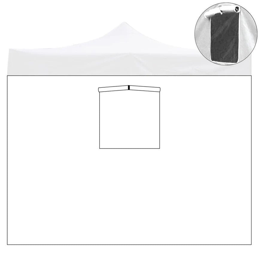 Divina Garden Market-Pro zijzeil voor gazebo 3x2