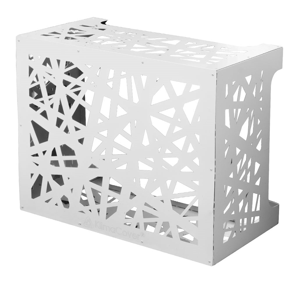 Copricondizionatore copertura per Air conditioner ARTIST M white in alluminio L86 x P44 x H68 cm