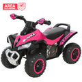 AREA OCCASIONI 2420 Easycomfort Mini Quad per Bambini 18-36 Mesi a Spinta Manuale con Musiche Integrate, in PP e Metallo, 67.5x38x44 cm, Rosa