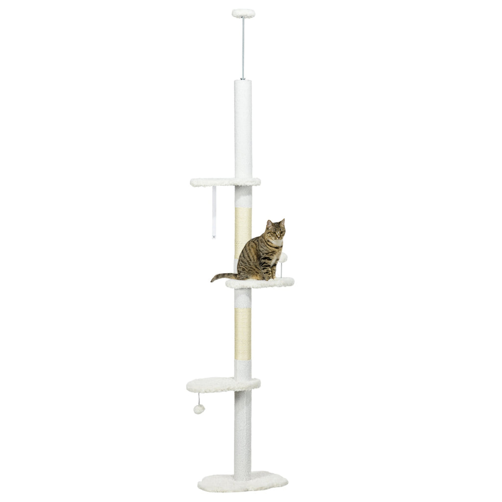 EasyComfort plafond-kattenboom verstelbaar 225-255 cm