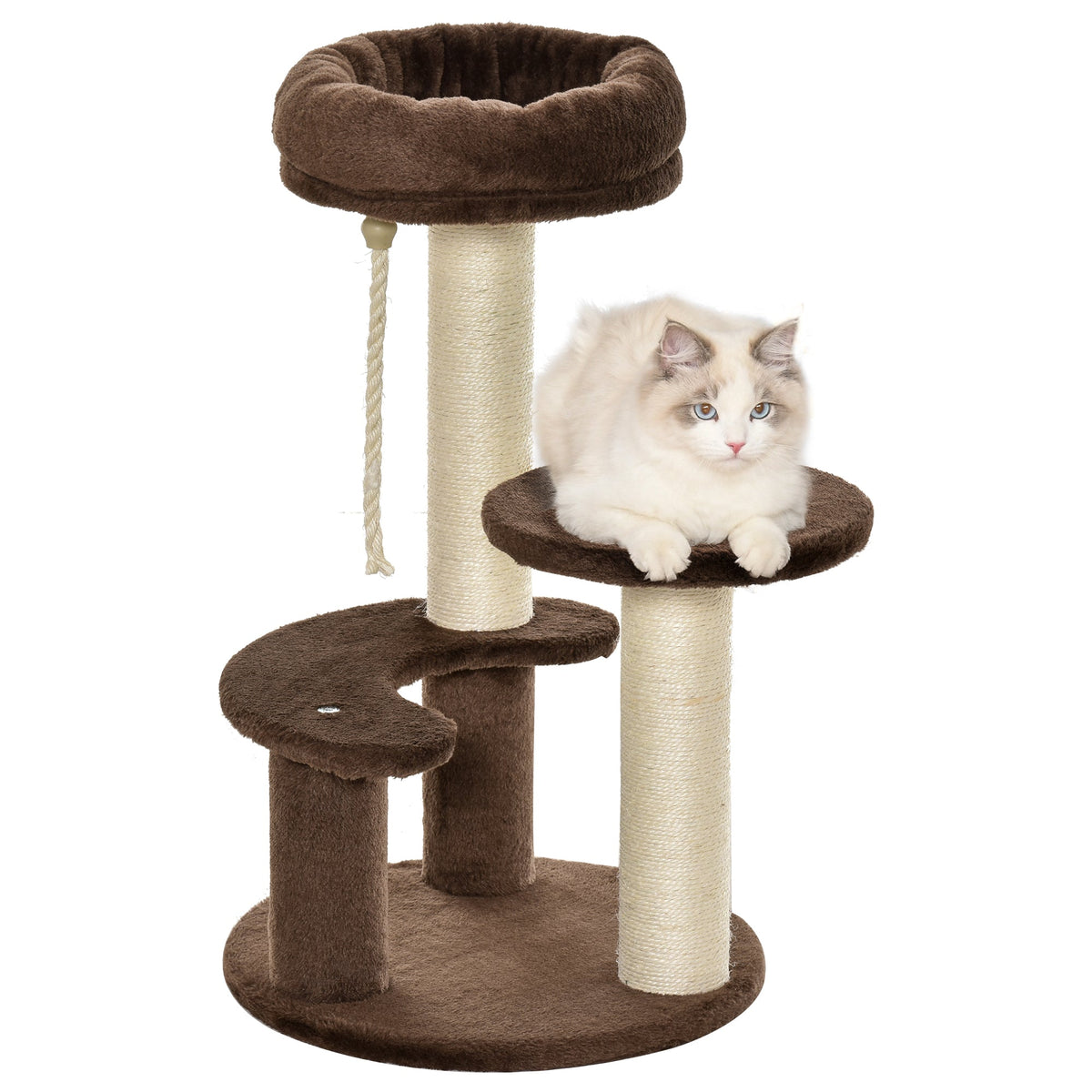 EasyComfort Krabpaal voor katten 3 niveaus