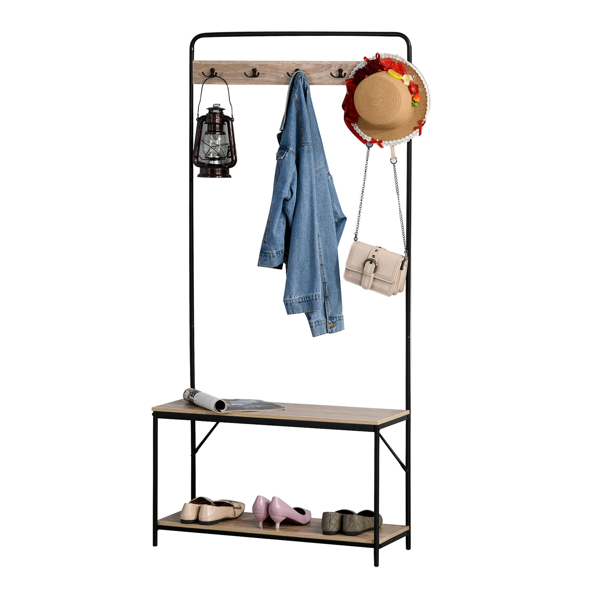 EasyComfort Kapstok met bank en schoenenrek