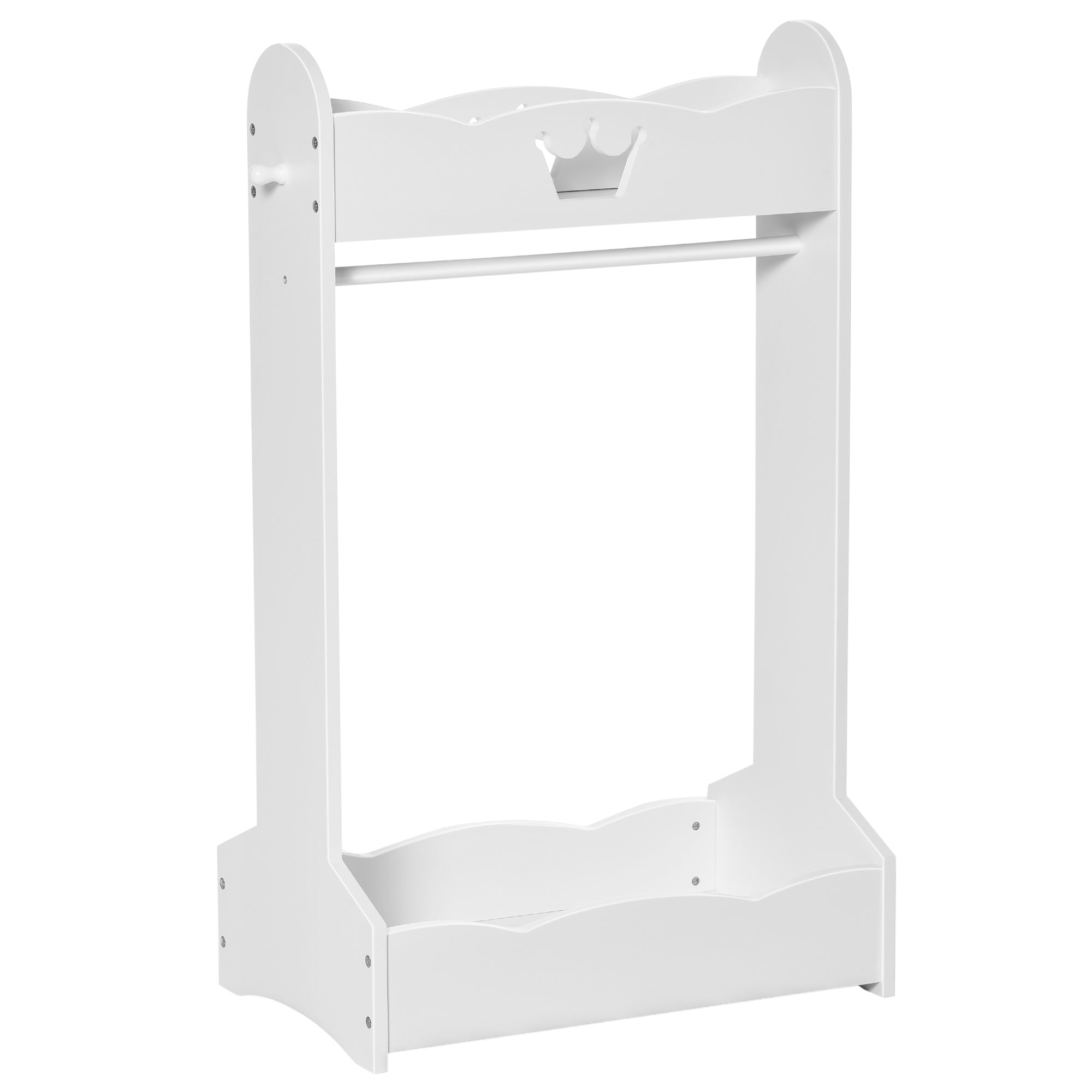 EasyComfort kinderkapstok met planken en zijhaken