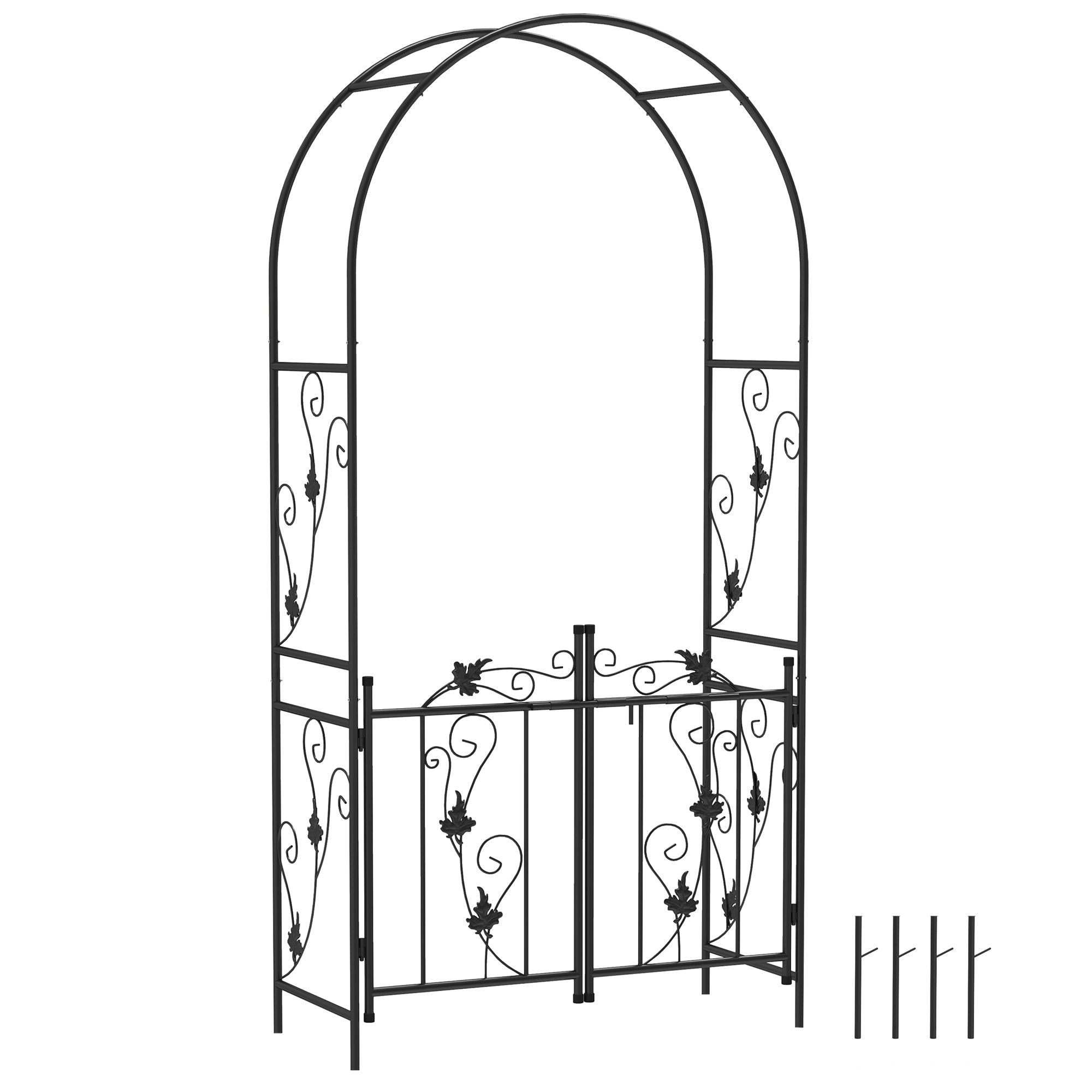 EasyComfort Arco da Giardino with Cancello Tuinboog