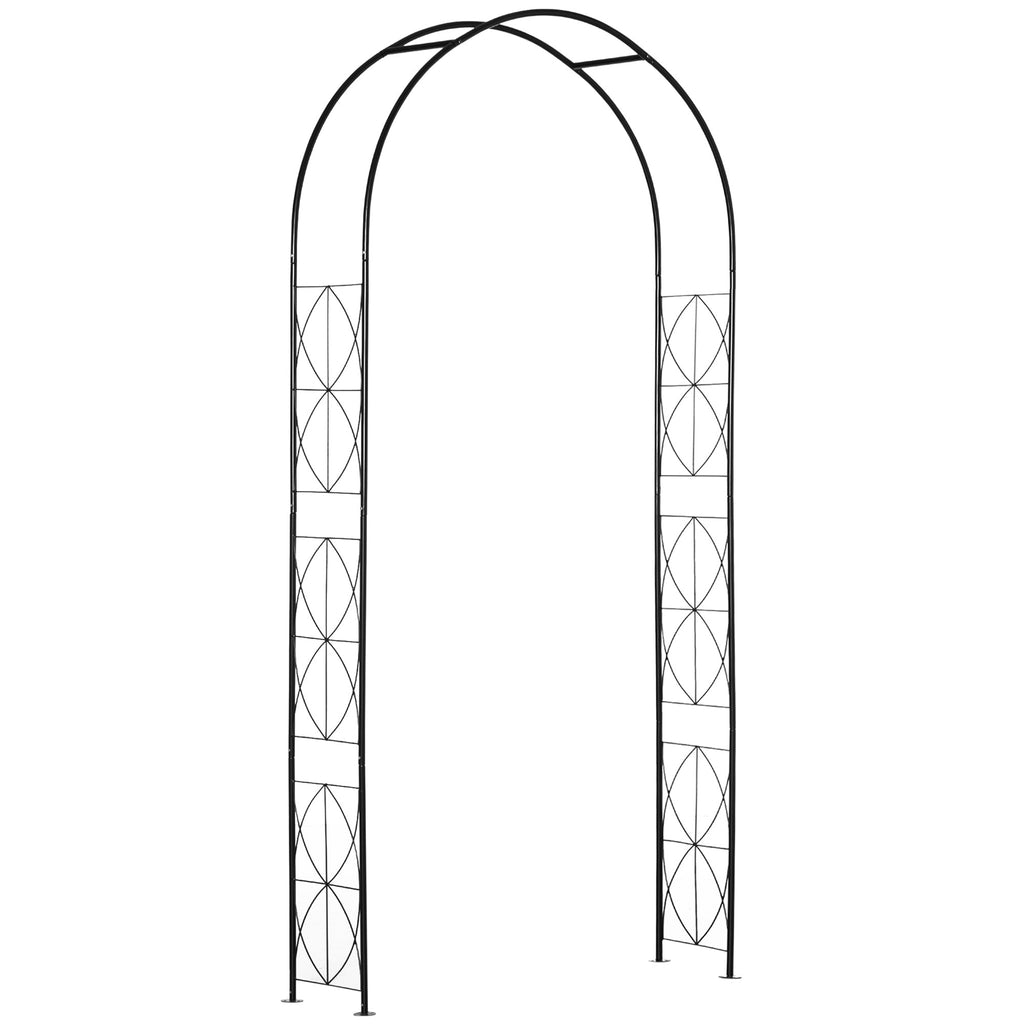EasyComfort Arco tuinboog metaal 114x30x230 cm