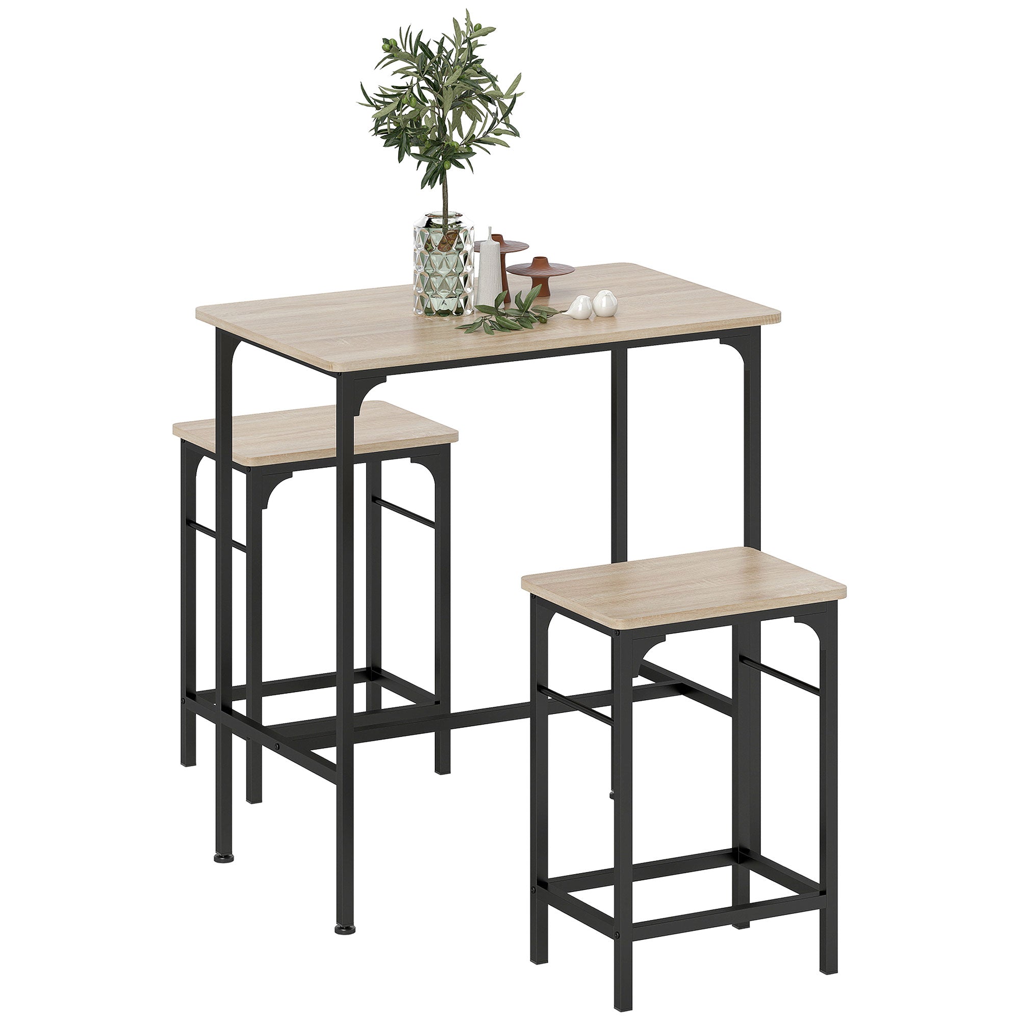 EasyComfort Arredamento Bar 3 Pezzi barset
