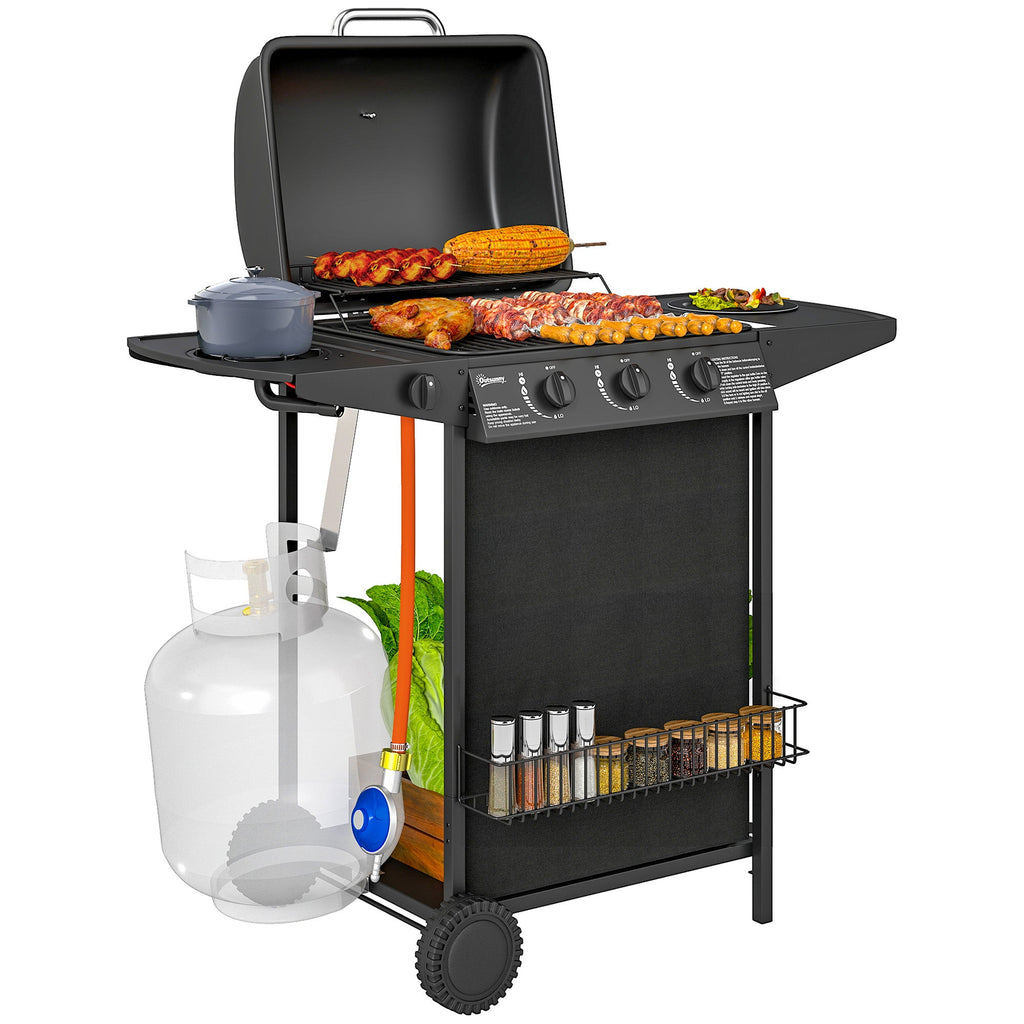 EasyComfort Gasbarbecue 4 branders